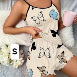 Pijama de mujer con mariposas
