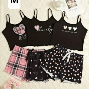 conjunto de pijama corto