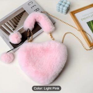 Bolso mediano de felpa.