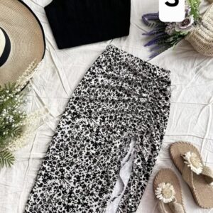 Conjunto de top y maxifalda